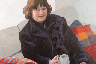 Agnes Ivan - acrylic on canvas, 48 x 48 in, 122 x 122 cm, 2002, SOLD